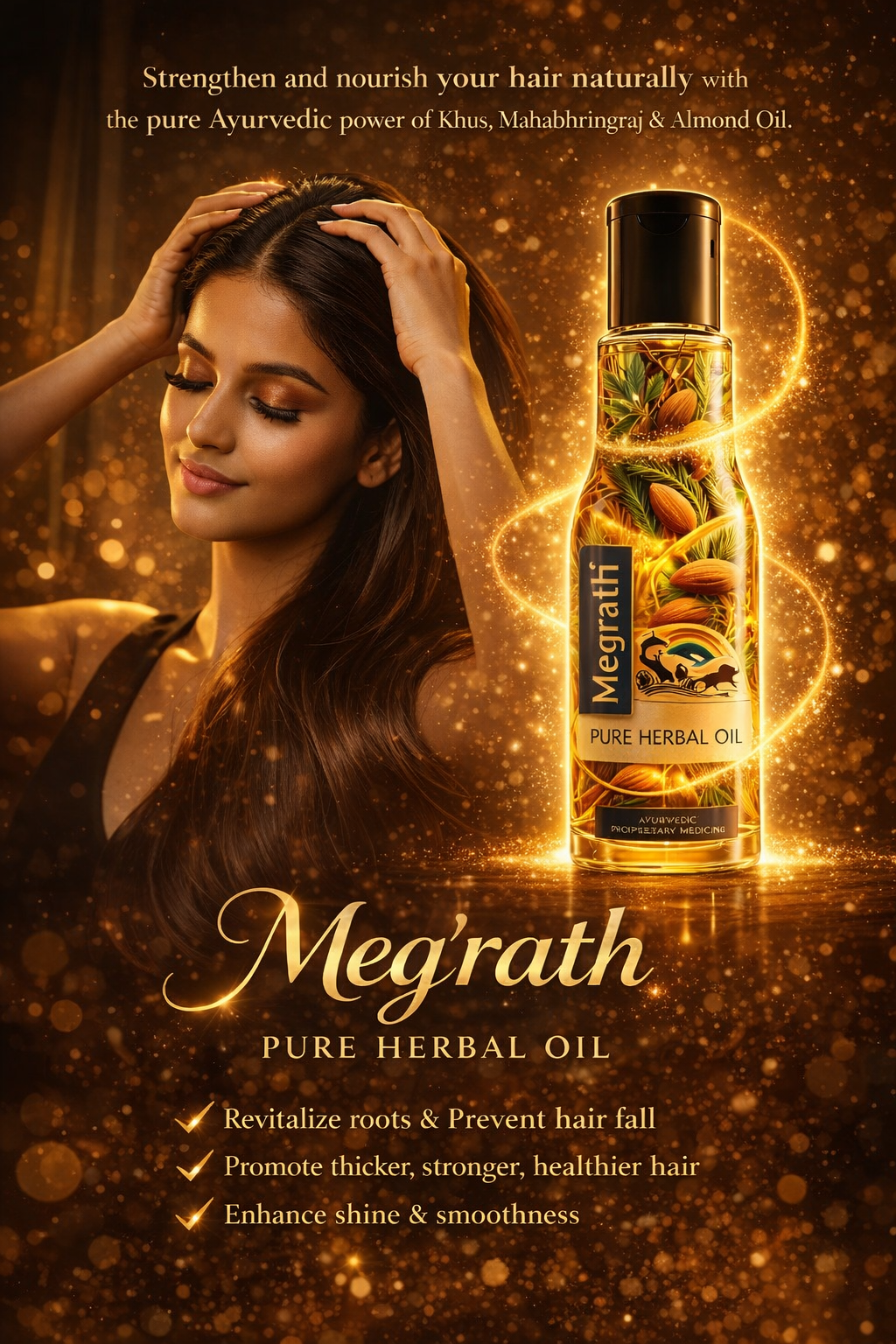 MEGRATH HAIR OIL 100ML